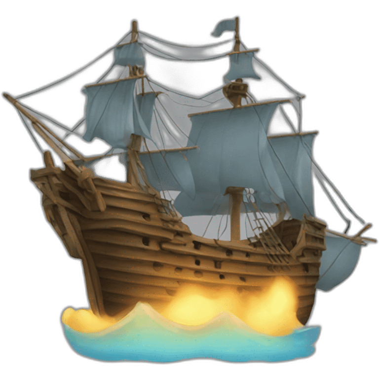 a galleon emoji