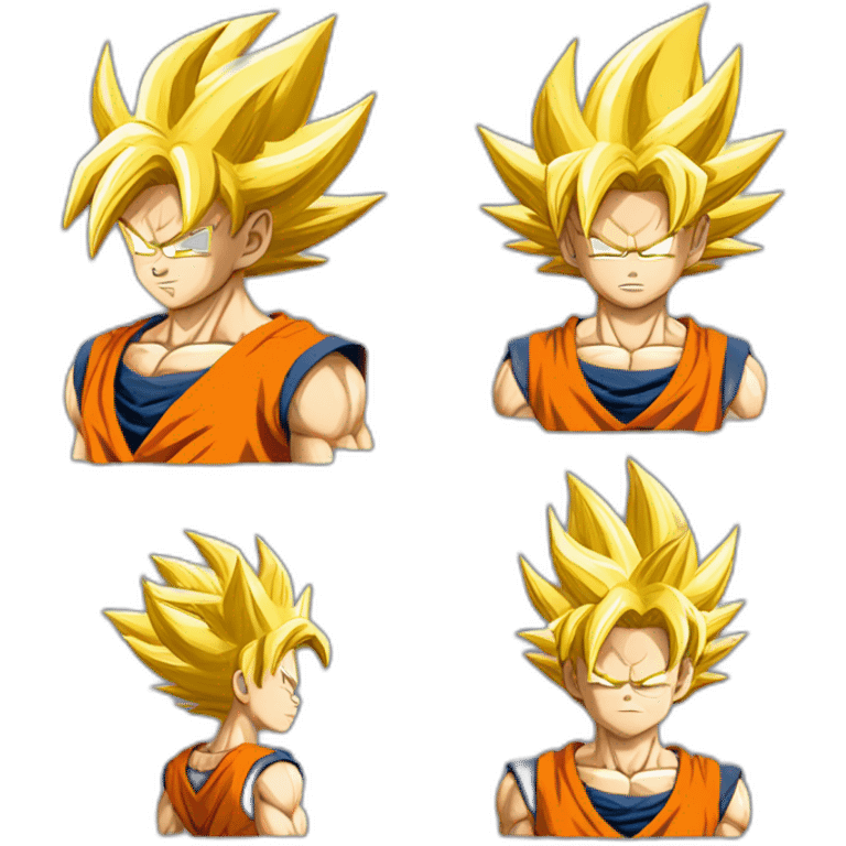 goku super sayan emoji