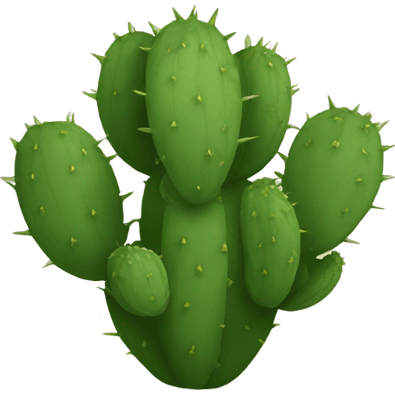 round Nopal emoji