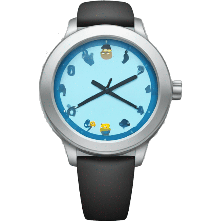 Montre de plongée  emoji