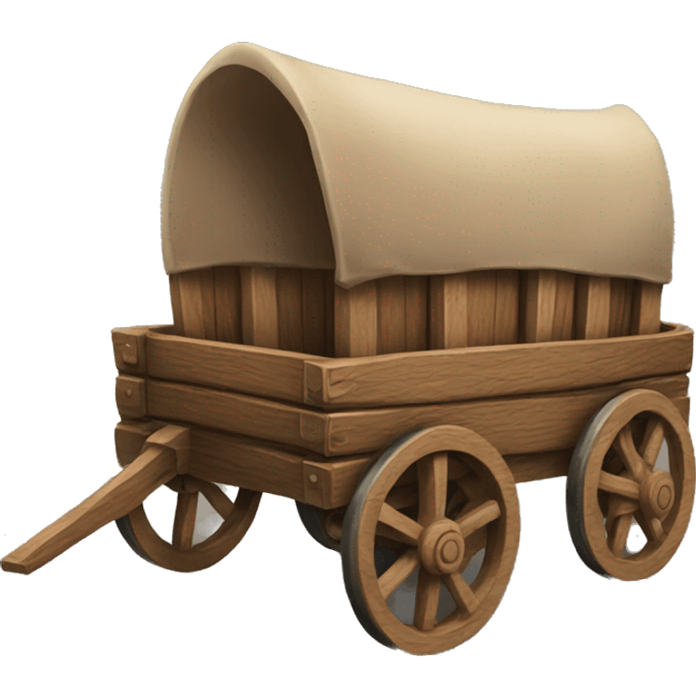 wooden wagon emoji