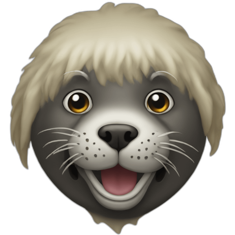 seal—with-clowns-nose-and-wig emoji