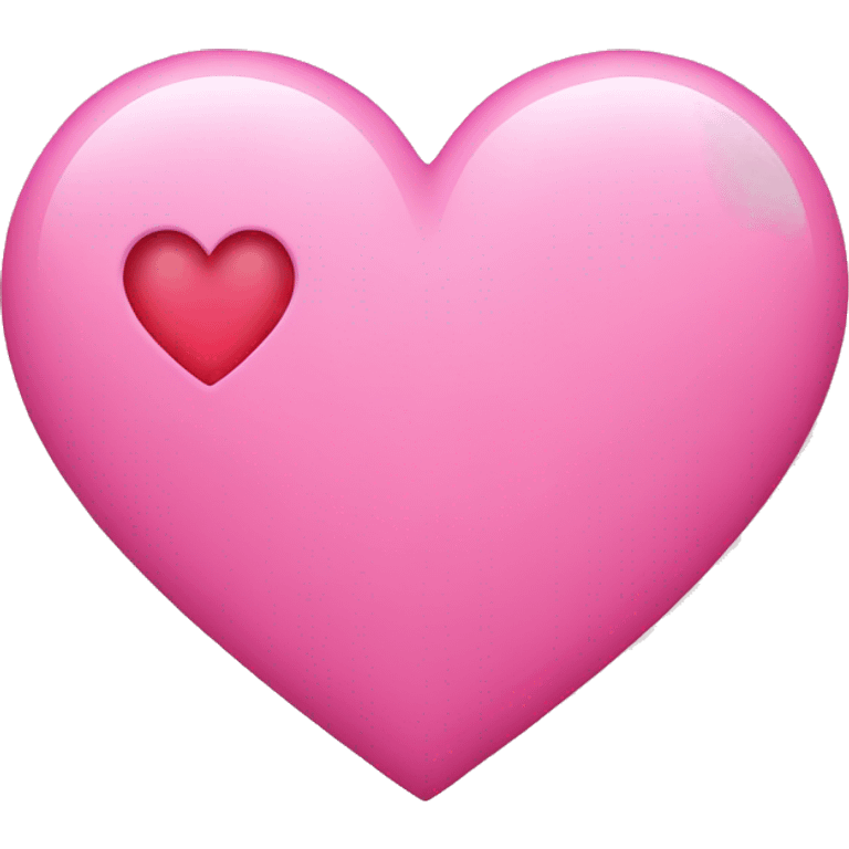 Pink heart emoji