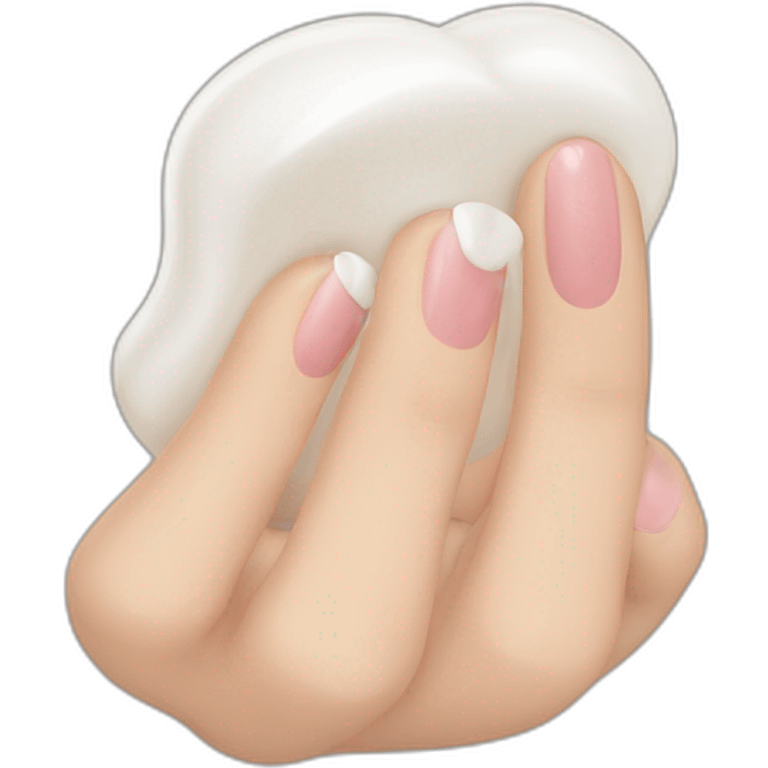 Ongle incarné emoji