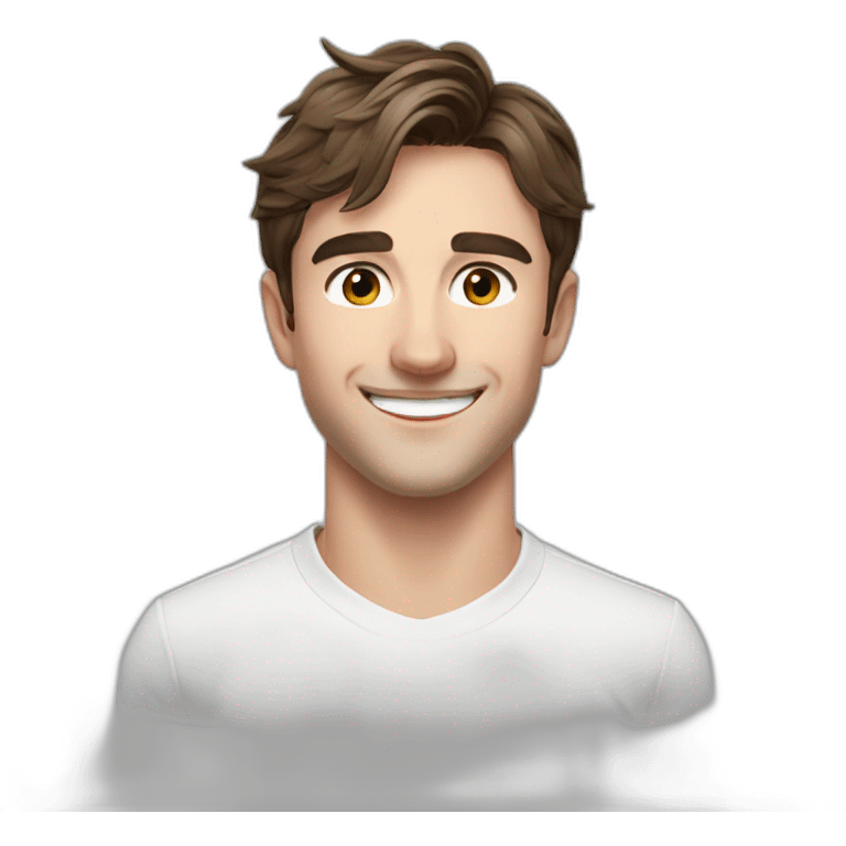 Charles Leclerc sweat smile emoji