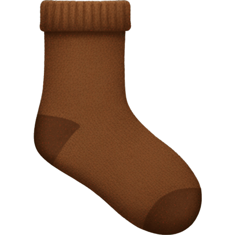 Brown socks  emoji