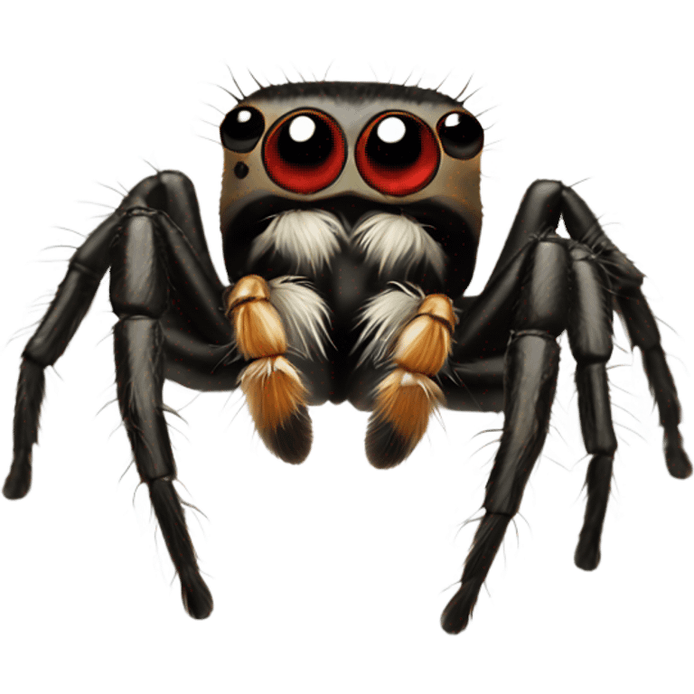 Jumping spider emoji