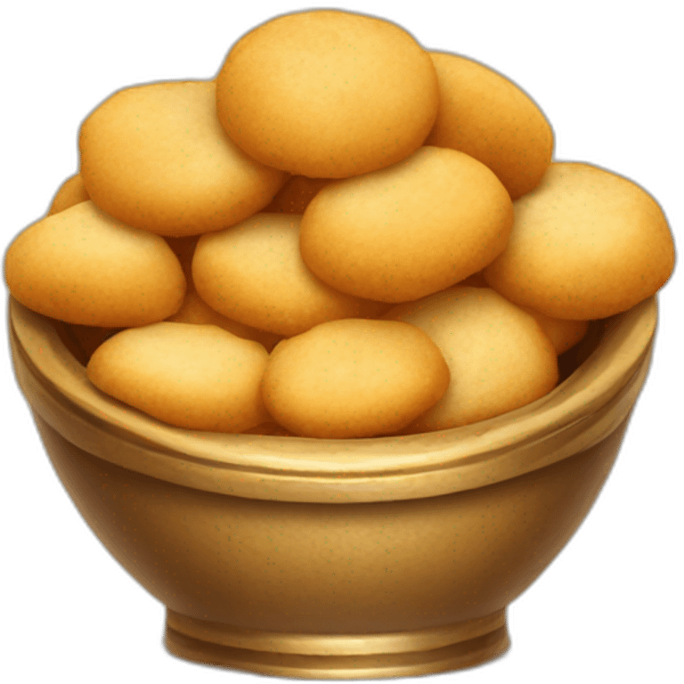 gol gappa indian dish emoji