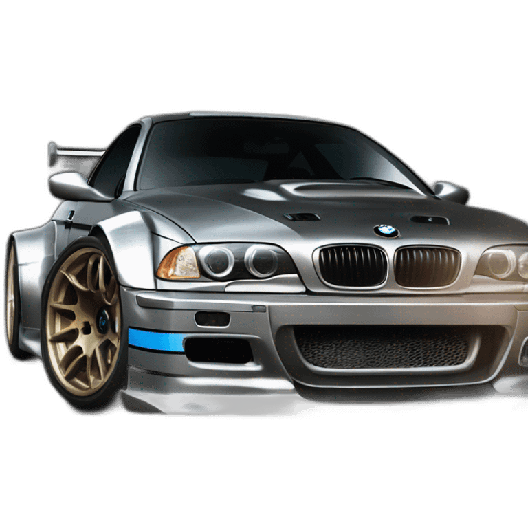 Bmw m3 gtr e46 need for speed most wanted edition  emoji