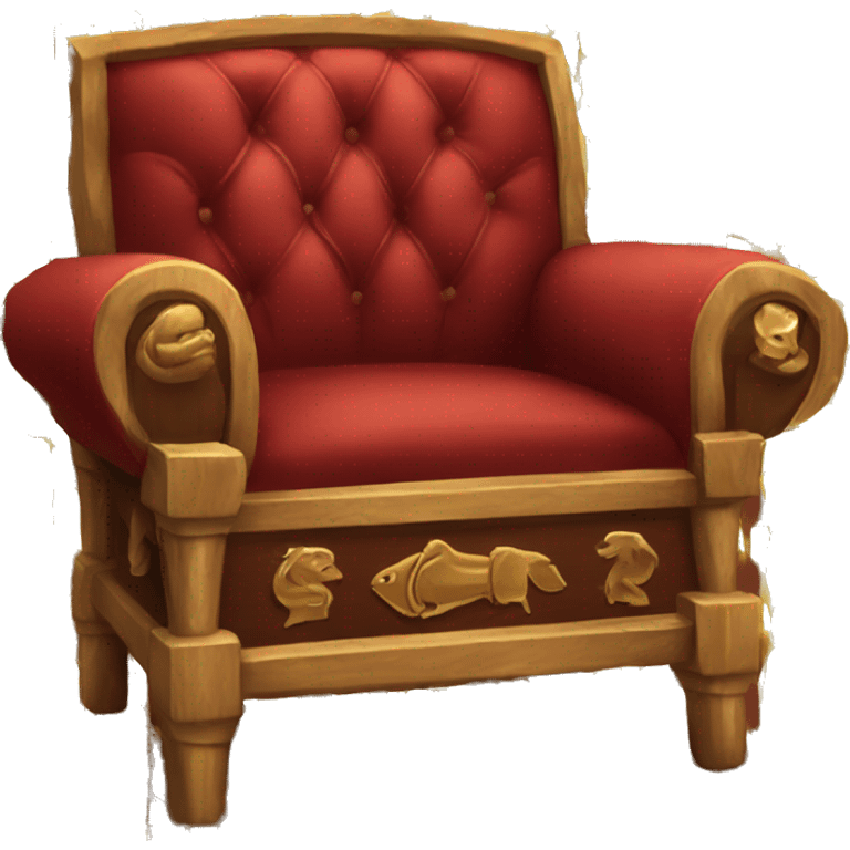 gryffindor red chair emoji