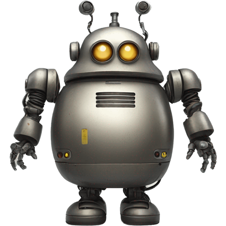 Old fat robot  emoji