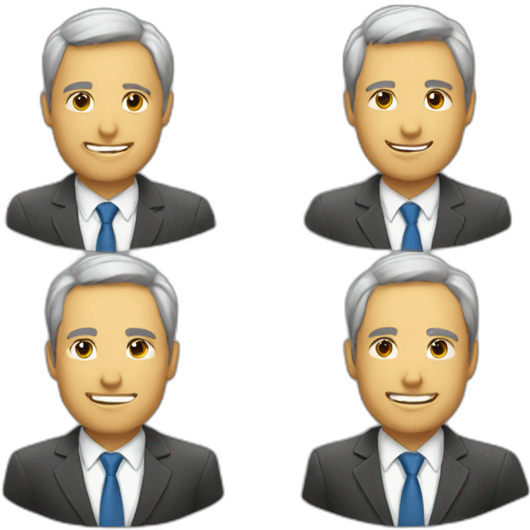 businessmen emoji