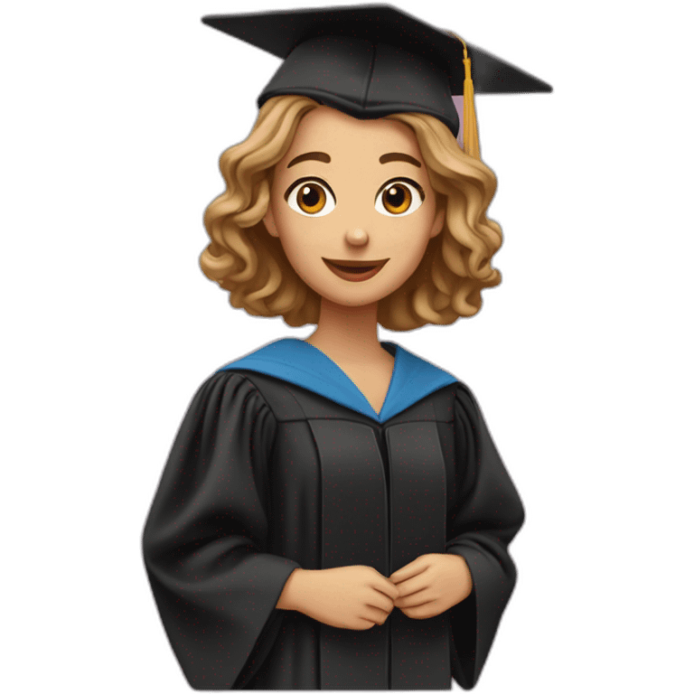 🎓👱🏻‍♀️ emoji