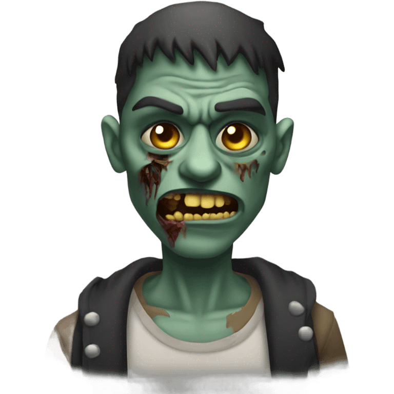 Thug zombie emoji