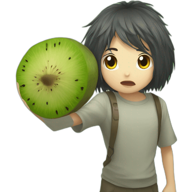 Kiwi manga kiwi emoji