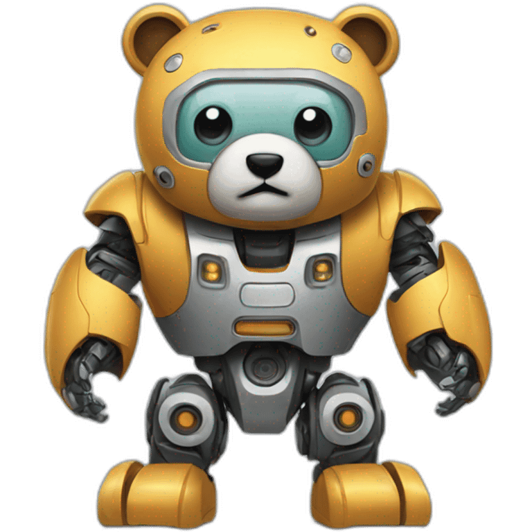 bear robot emoji