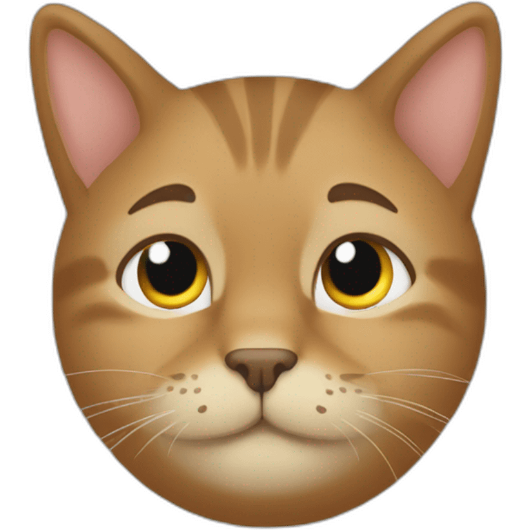 Hoda qui chevauche un chat un dormant emoji