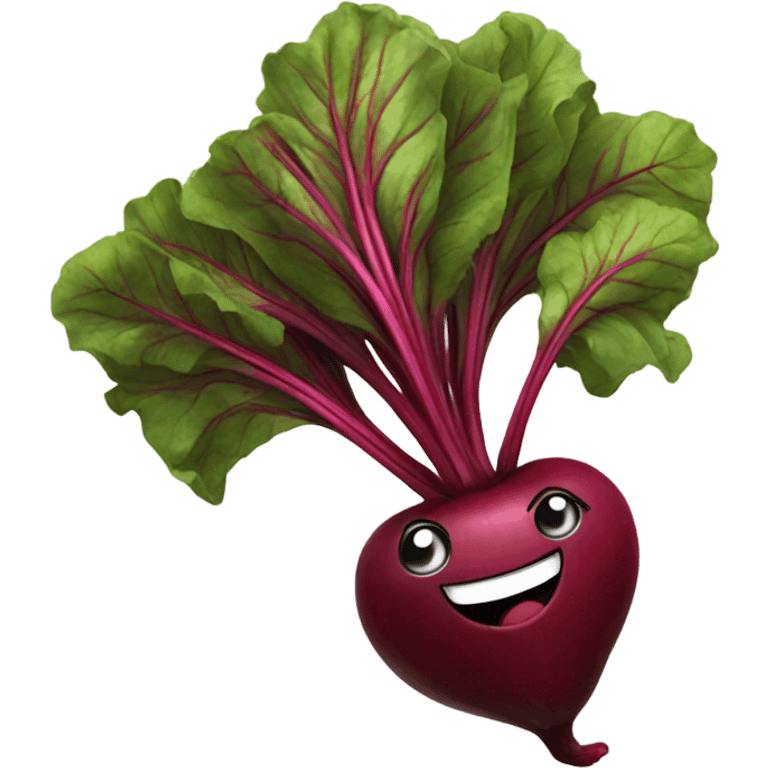 happy beetroot high five emoji