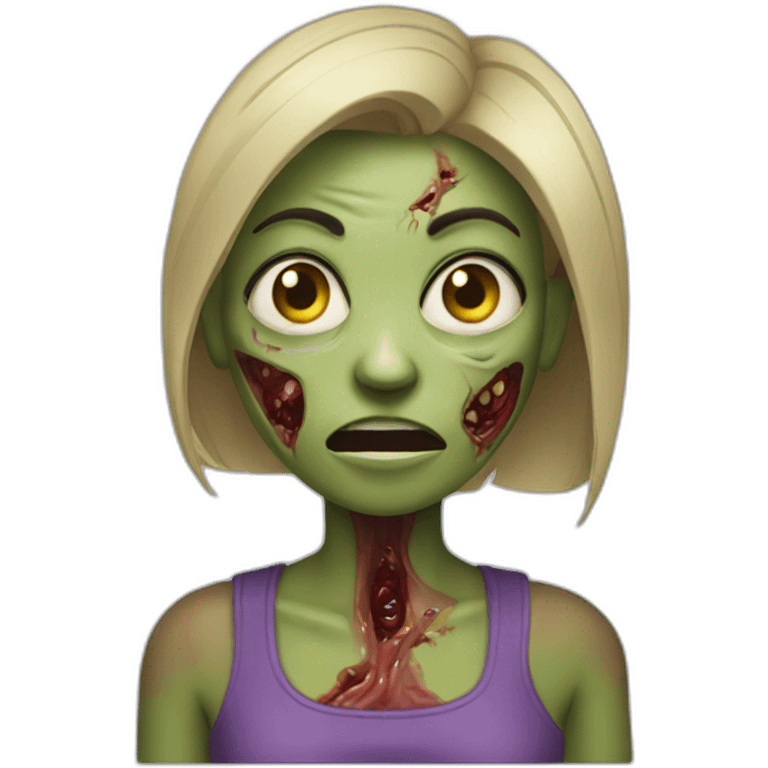 one-zombie-woman emoji