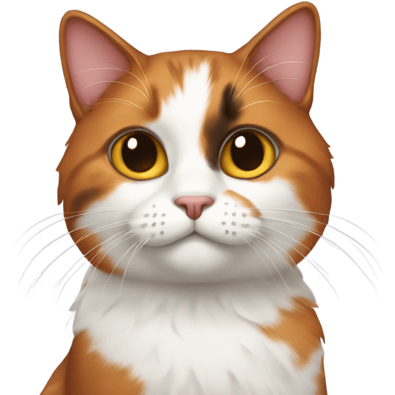 Calico cat emoji