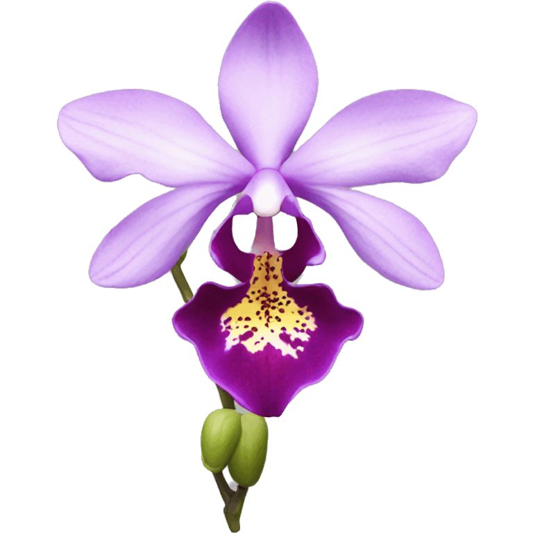 Orchid  emoji