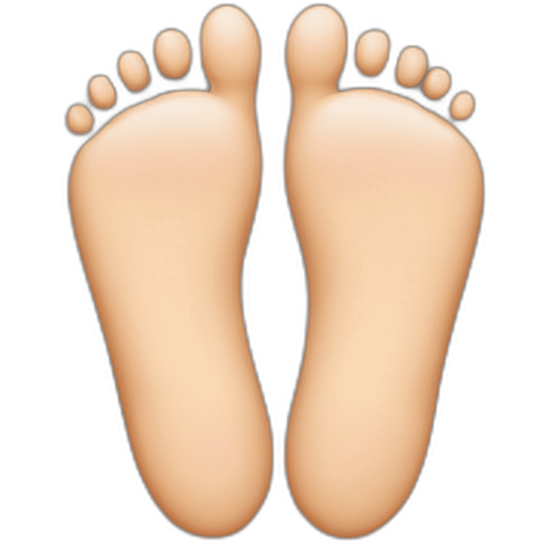 Face with feet showing behind heart emoji