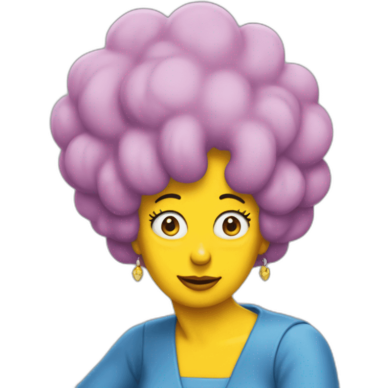 Marge Simpson emoji