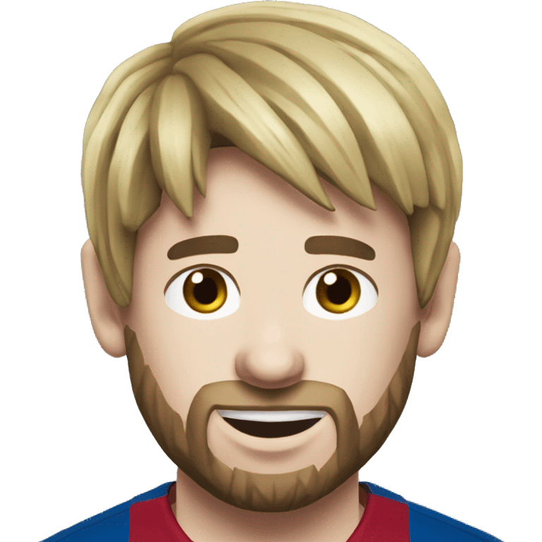 Messi qui tire un coup franc emoji