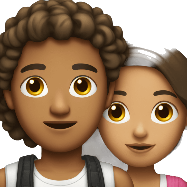 mexican boy and dominican girl  emoji