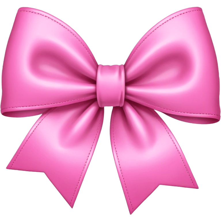 Pink bow emoji