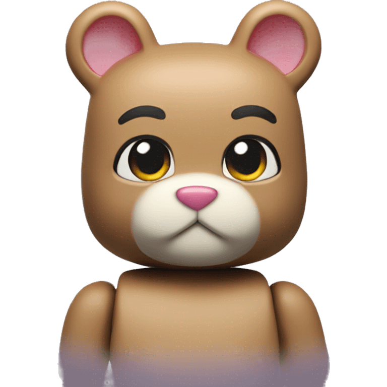 Bearbrick cat emoji