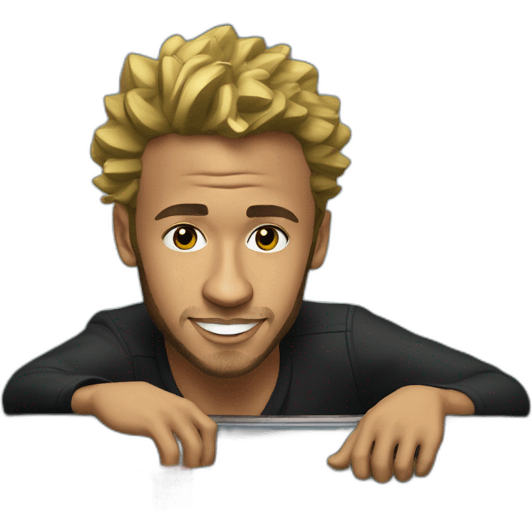 Neymar jr qui joue au casino emoji