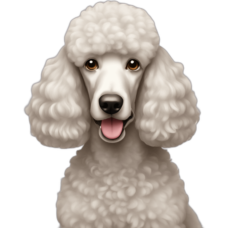 Standard-poodle emoji