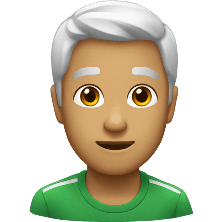 Coração verde emoji