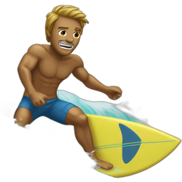 surf smack the lip emoji