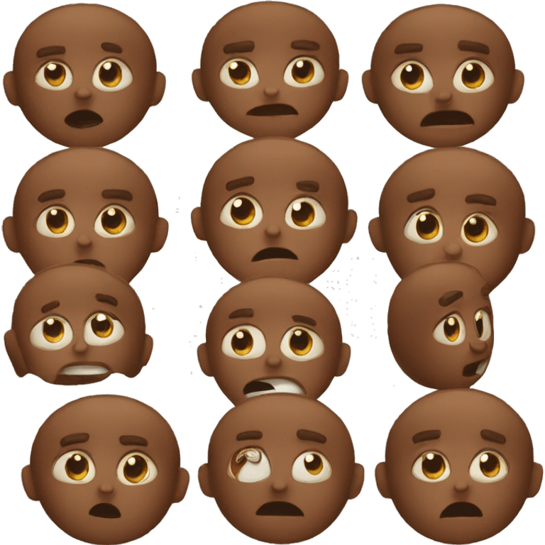 Brown  emoji