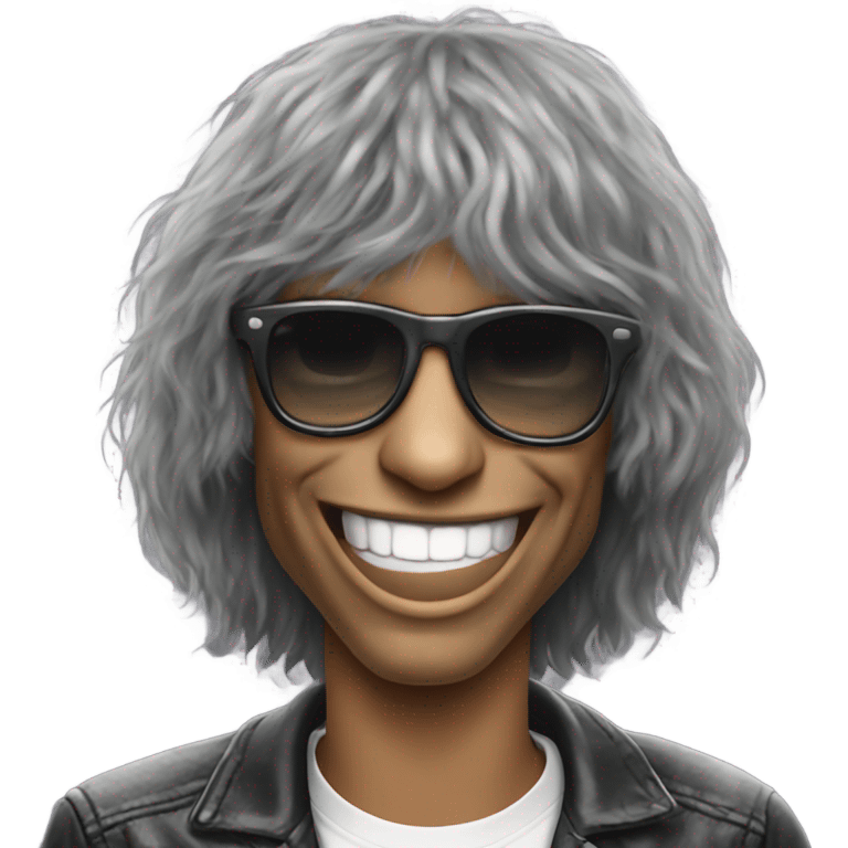 joey ramone smiling emoji