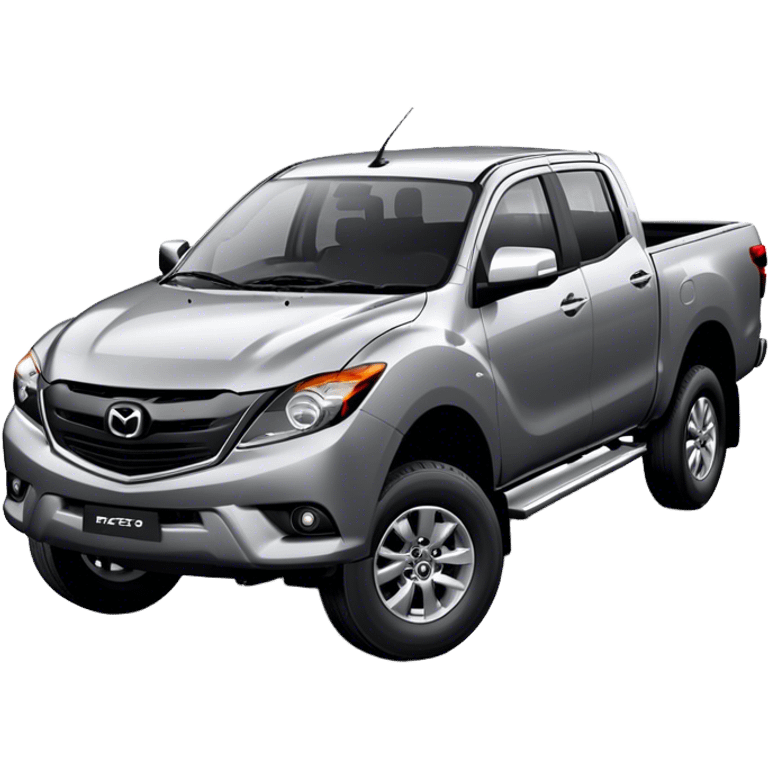 Mazda BT-50 - Mazda (Model Year: 2022) (Iconic colour: Dark Silver) emoji