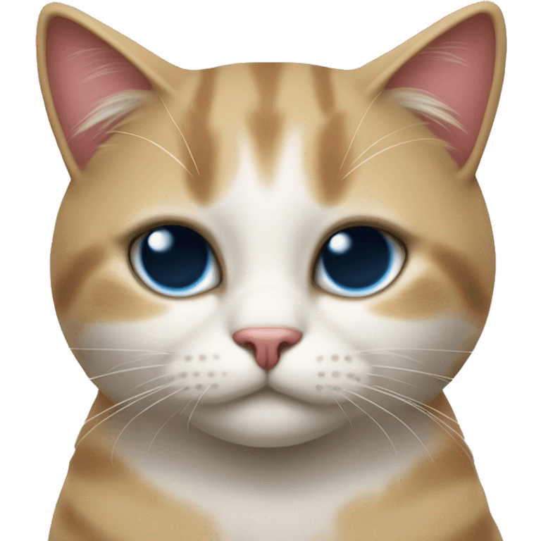 un gatto che ce fa un cuore con le zampe emoji