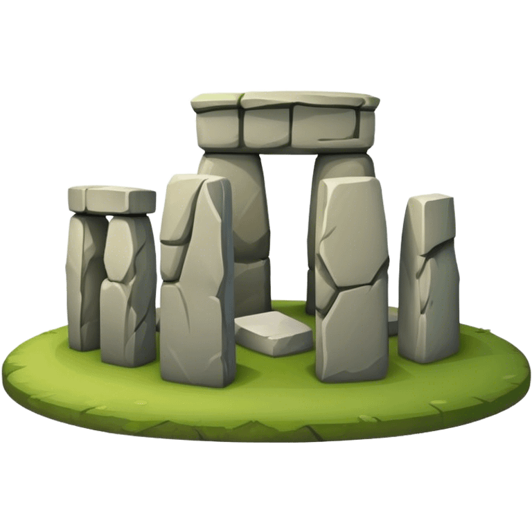 Cinematic Realistic Stonehenge Emoji emoji