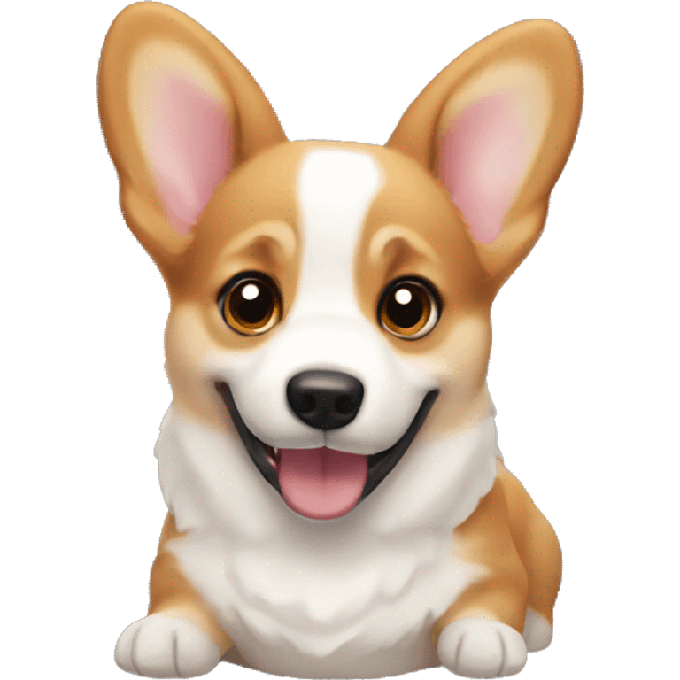 Corgi puppy emoji