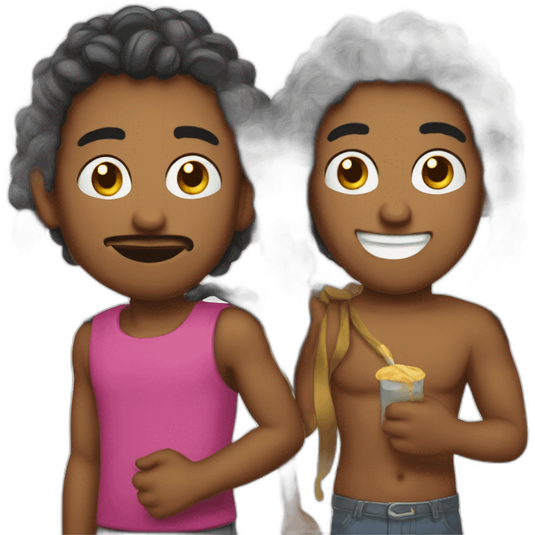 Aminematue et billy emoji