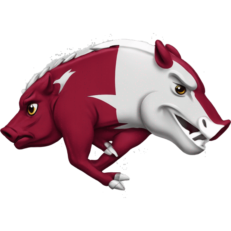 Arkansas razorback emoji