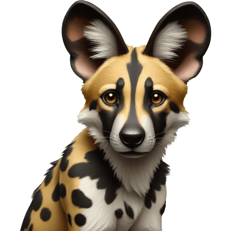 african wild dog emoji