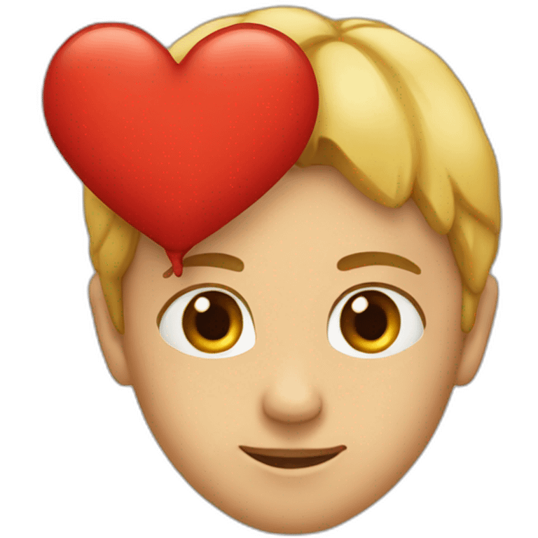 The red heart emoji