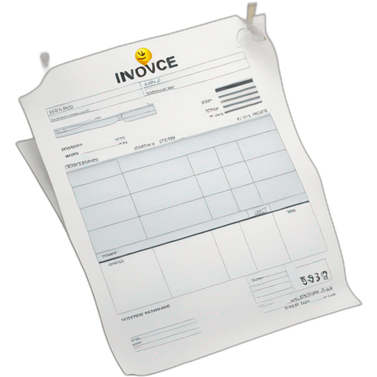 invoice emoji