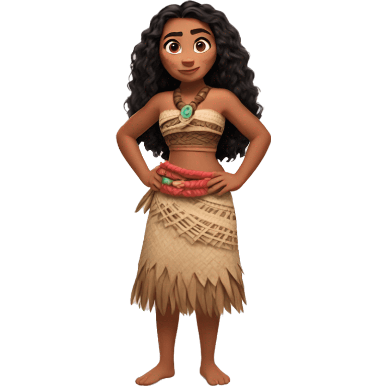 Moana from Disney  emoji