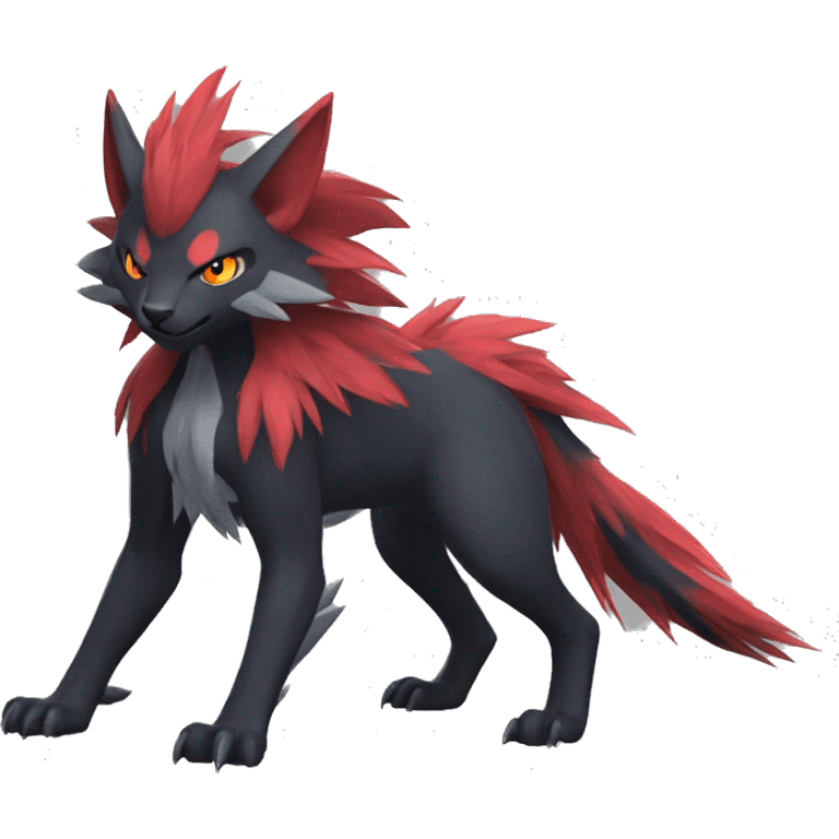 Nargacuga-Litten-Zoroark full body emoji