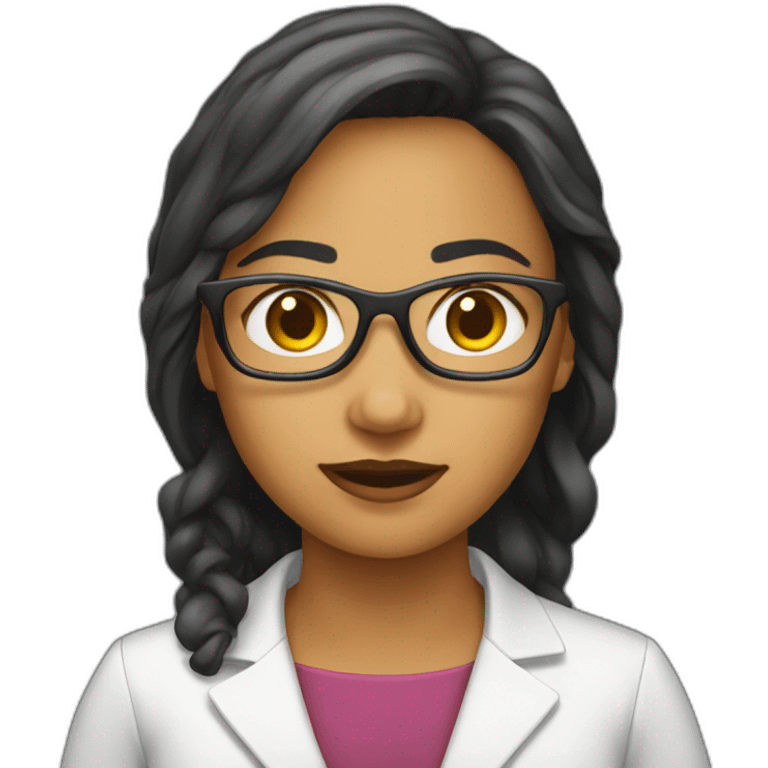 Female data scientist emoji