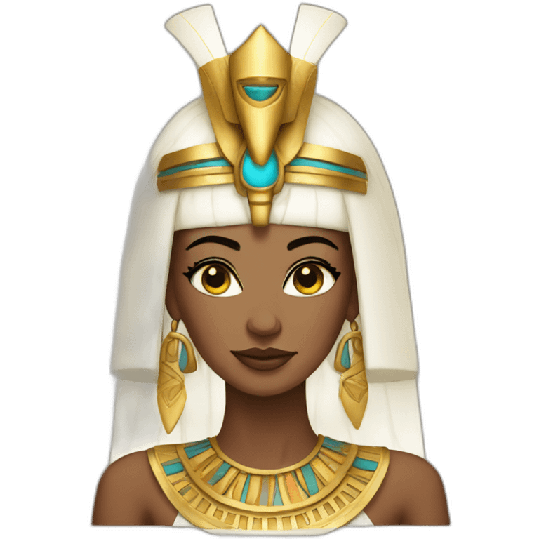 Ancient egypt princess emoji